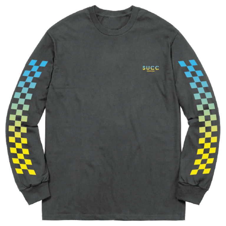Лонгслив Succ Sorry For Everything Long Sleeve Washed Black