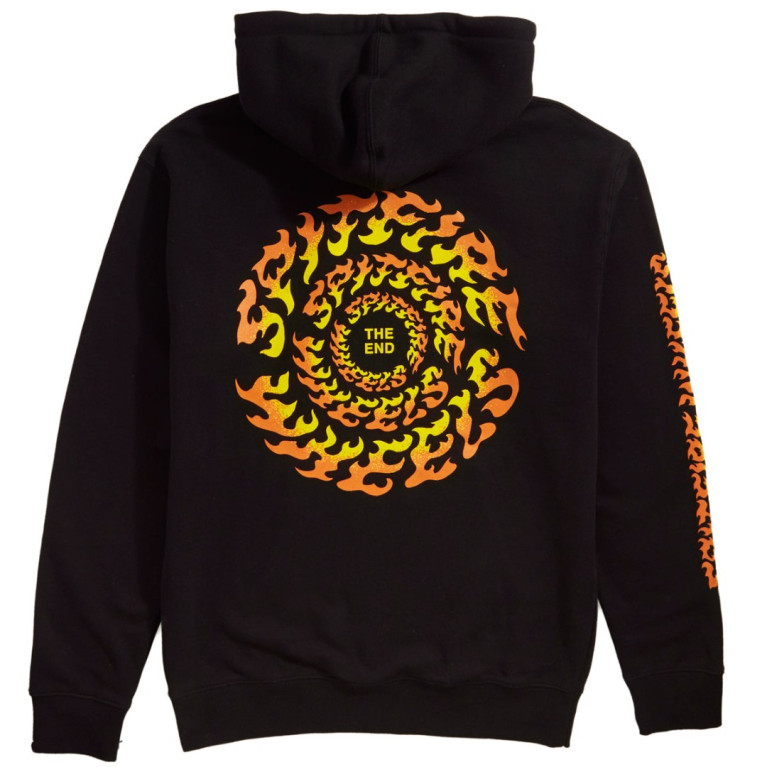 Толстовка SPITFIRE TORCHED SCRIPT (SS) BLACK