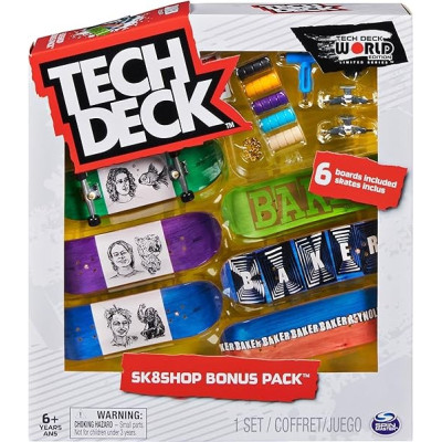 Комплект фингербордов TECH DECK, ULTRA DLX FINGERBOARD 4-PACK