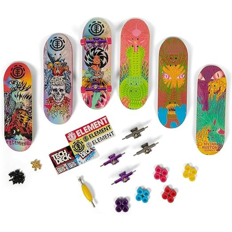 Комплект фингербордов TECH DECK, ULTRA DLX FINGERBOARD 4-PACK