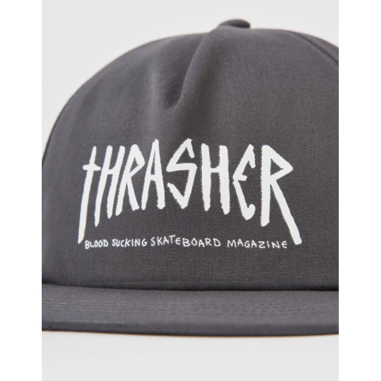 Кепка THRASHER THR X TOY MACHINE SCRATCH CHARCOAL
