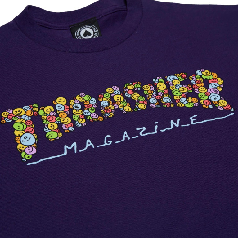 Футболка THRASHER SMILE BY SPANKY PURPLE