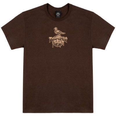 Футболка Thrasher Cover The Earth T-Shirt Dark Chocolate