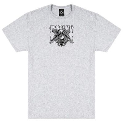 Футболка Thrasher Eaglegram T-Shirt Ash Grey