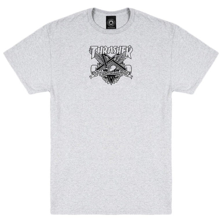 Футболка Thrasher Eaglegram T-Shirt Ash Grey