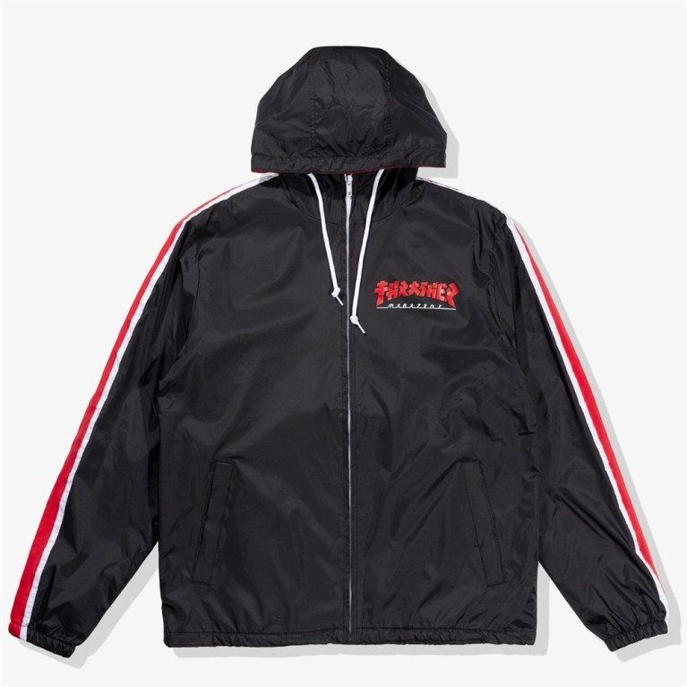 Куртка Thrasher Godzilla Track Jacket Black