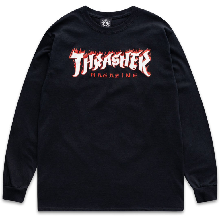 Лонгслив Thrasher Possessed Logo L/S Black