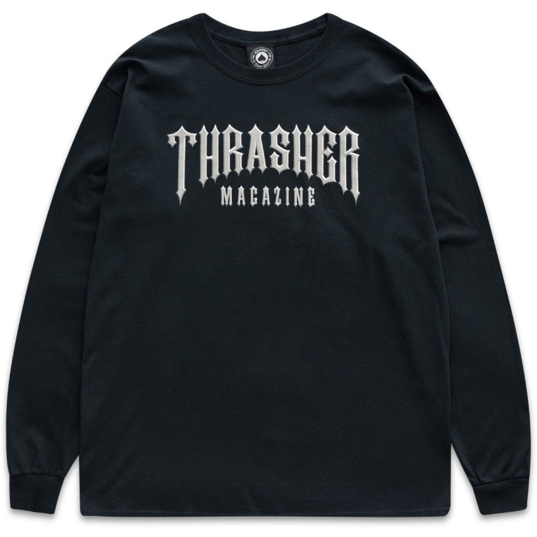 Лонгслив Thrasher Low Low Logo L/S Black