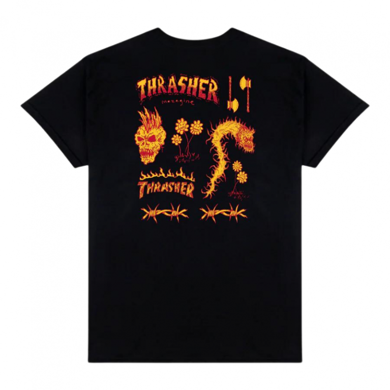 Футболка Thrasher Sketch Black