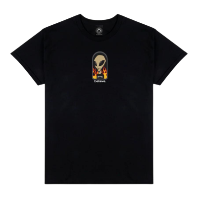 Футболка Thrasher X AWS - Believe Black