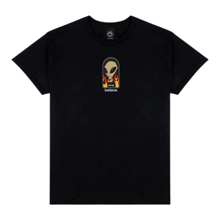 Футболка Thrasher X AWS - Believe Black