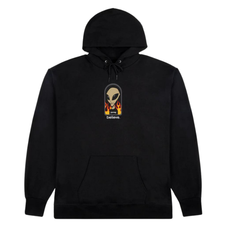 Толстовка Thrasher X AWS - Believe Black