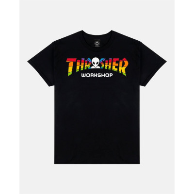 Футболка Thrasher X AWS - Spectrum Black