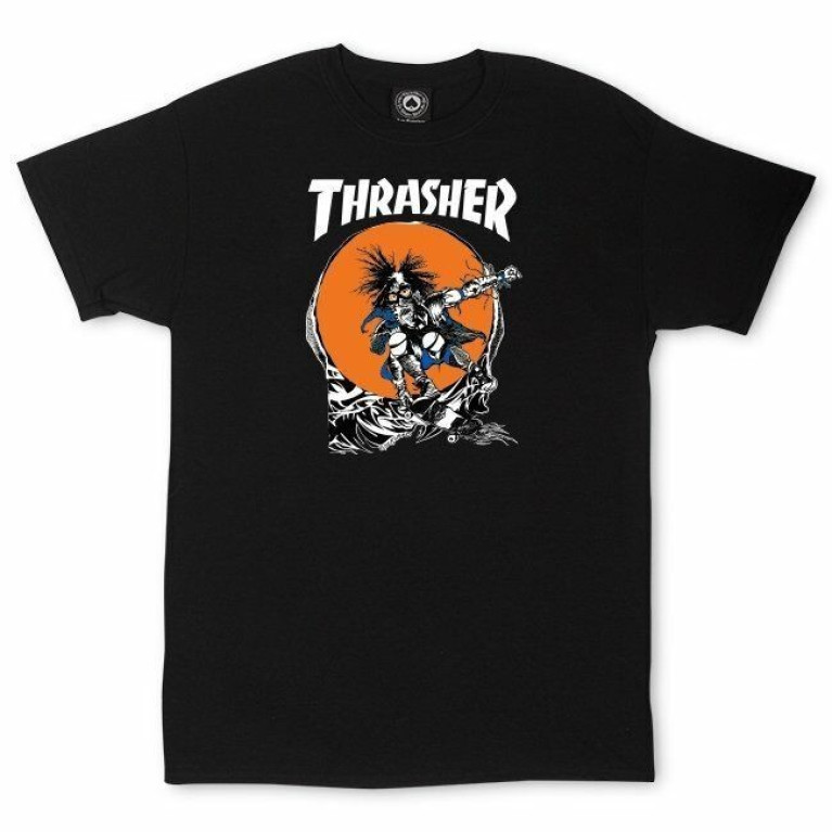 Футболка Thrasher Skate Outlaw Black