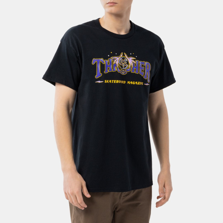 Футболка Thrasher Fortune Logo Black