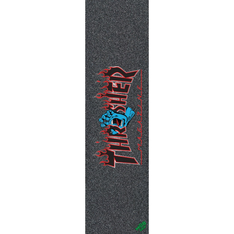 Шкурка SANTA CRUZ x THRASHER SCREAMING FLAME LOGO GRIP TAPE 11IN X 33IN