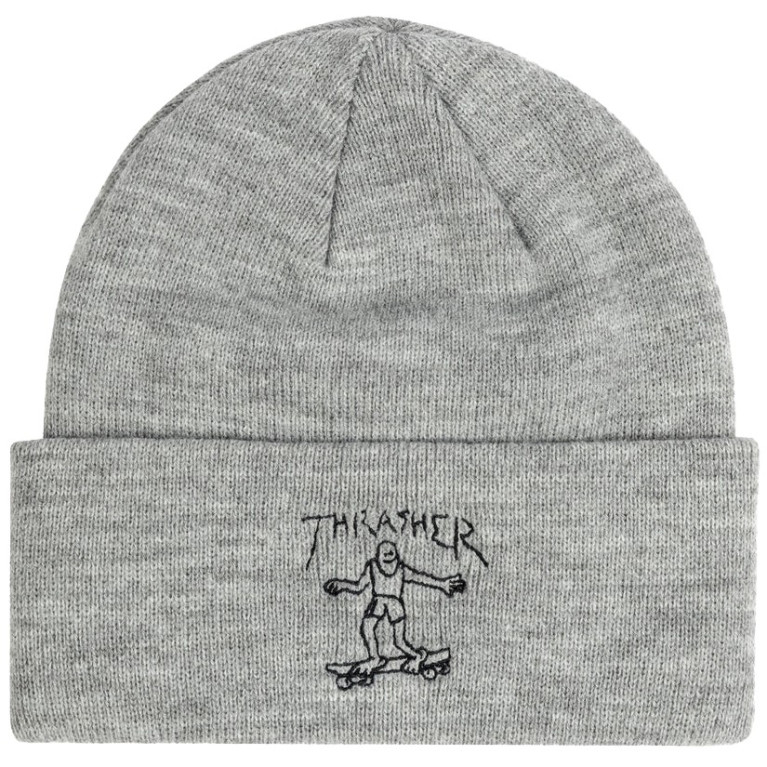 Шапка Thrasher Gonz Beanie Heather Grey