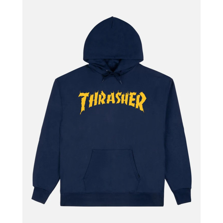 Толстовка Thrasher Burn It Down Hoodie Navy