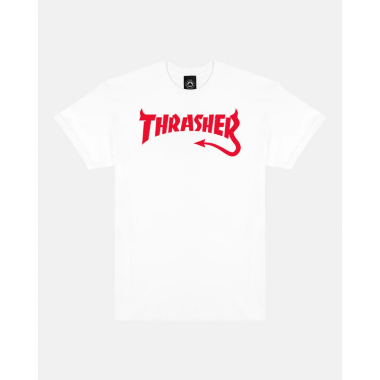 Футболка Thrasher Diablo T-shirt White 