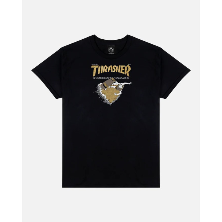 Футболка Thrasher First Cover Black/Gold