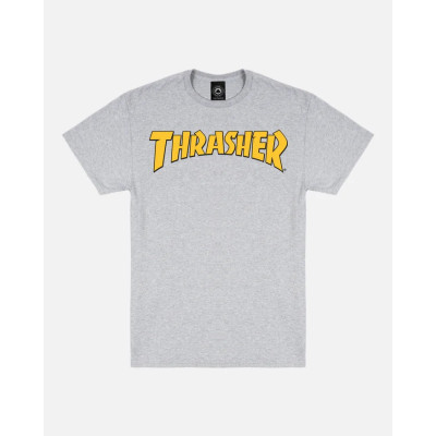 Футболка Thrasher COVER LOGO T-SHIRT ASH GREY