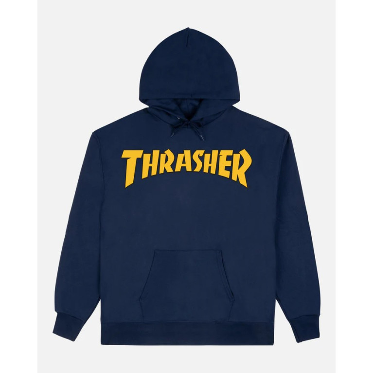 Толстовка Thrasher COVER LOGO HOODIE NAVY