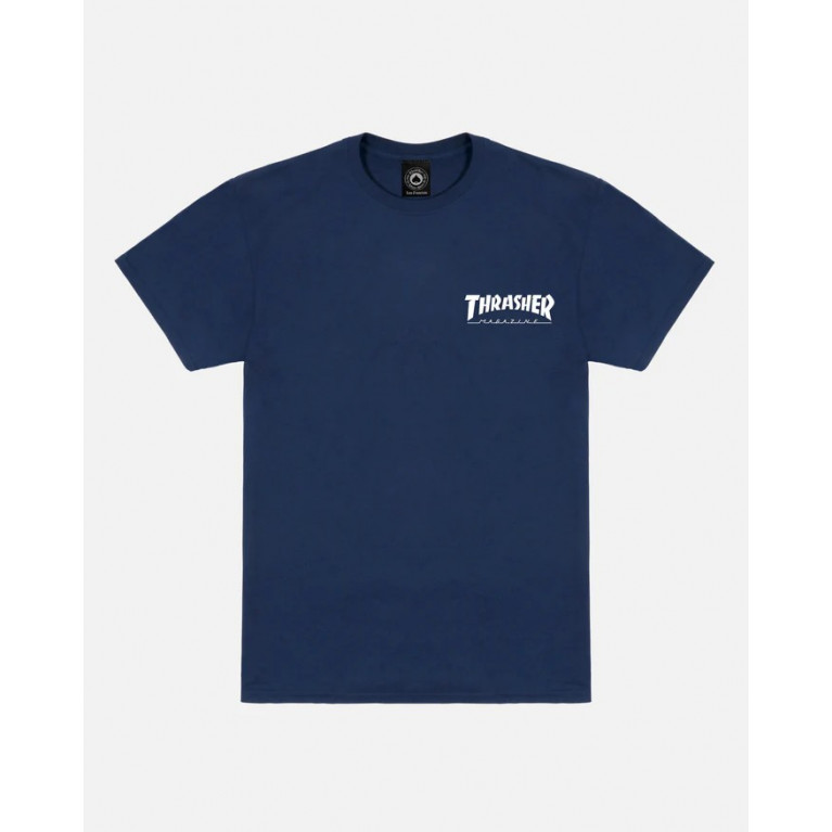 Футболка Thrasher LITTLE THRASHER T-SHIRT NAVY