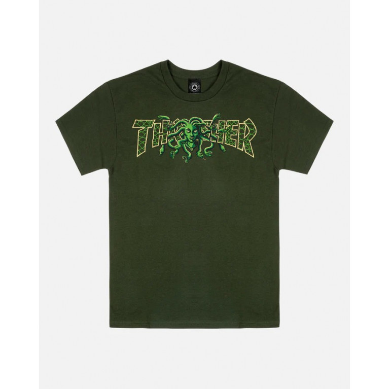 Футболка Thrasher MEDUSA T-SHIRT FOREST GREEN