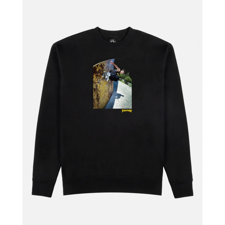 Кофта Thrasher MIC-E WALLRIDE CREWNECK BLACK