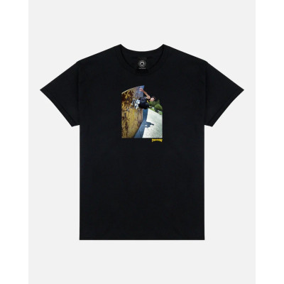 Футболка Thrasher MIC-E WALLRIDE T-SHIRT BLACK