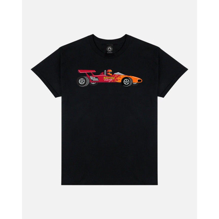 Футболка Thrasher RACECAR T-SHIRT BLACK