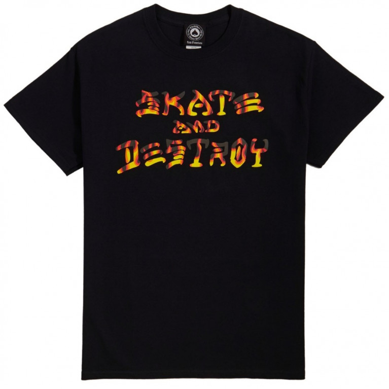 Футболка Thrasher Skate & Destory BBQ Black
