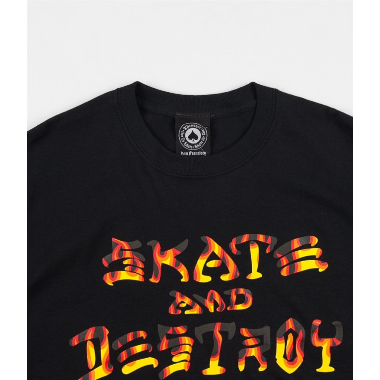 Футболка Thrasher Skate & Destory BBQ Black