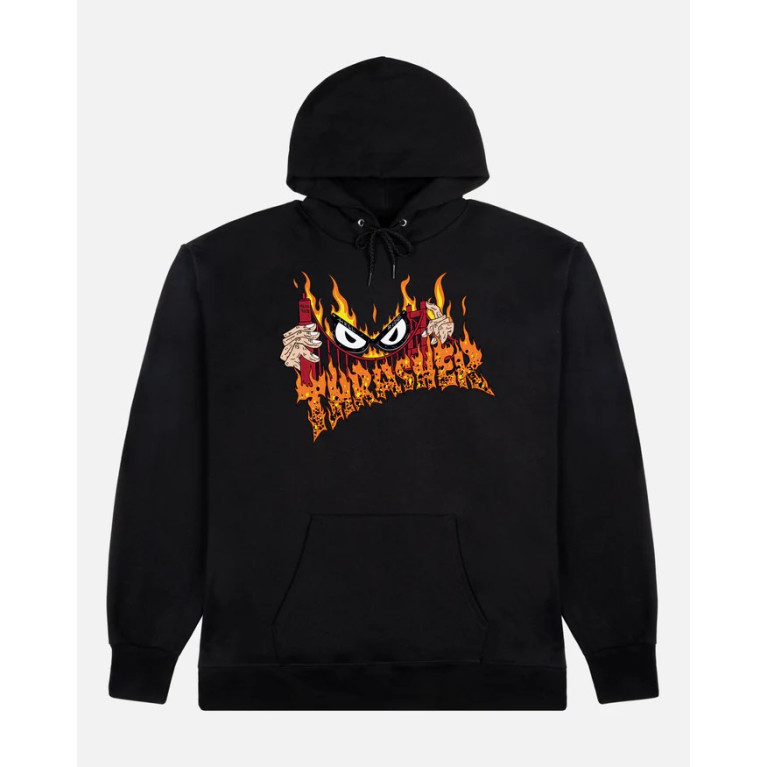 Толстовка Thrasher SUCKA FREE BY NECKFACE HOODIE BLACK