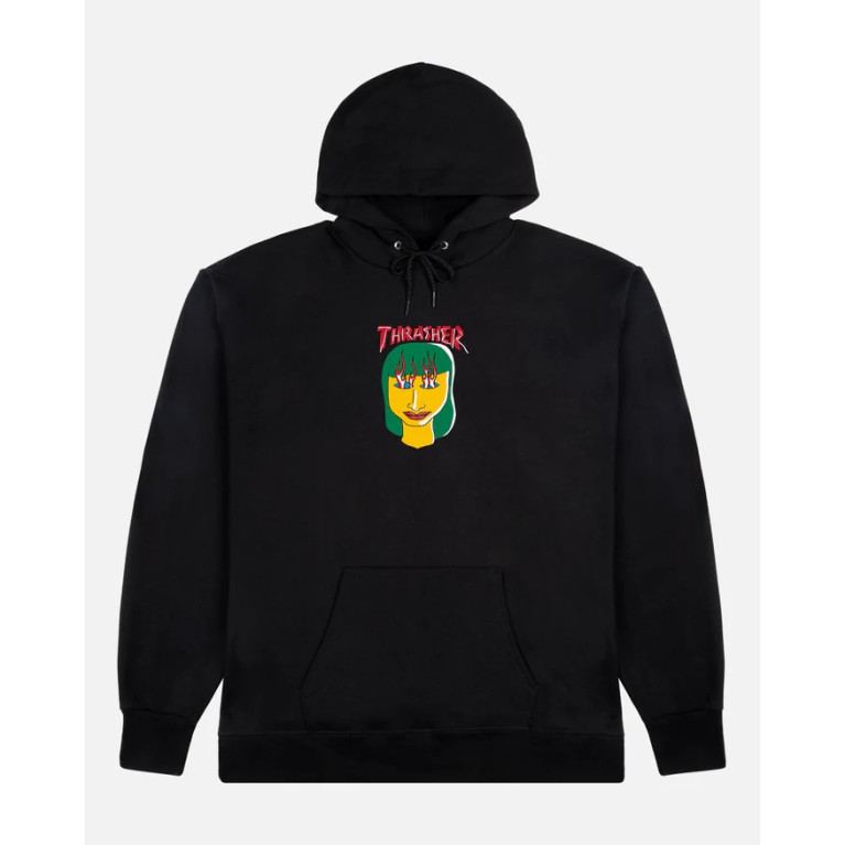 Толстовка Thrasher TALK SHIT BY GONZ HOODIE BLACK