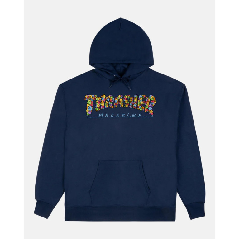 Толстовка THRASHER SMILE BY SPANKY NAVY