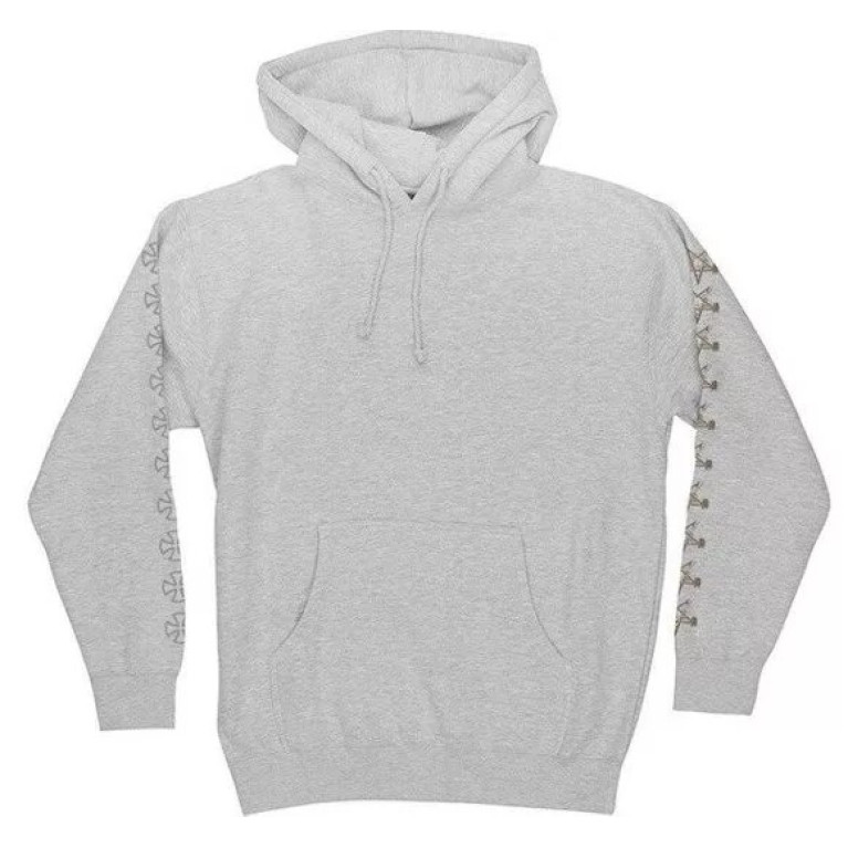 Толстовка Independent x Thrasher Pentagram Cross Pullover Grey Heather
