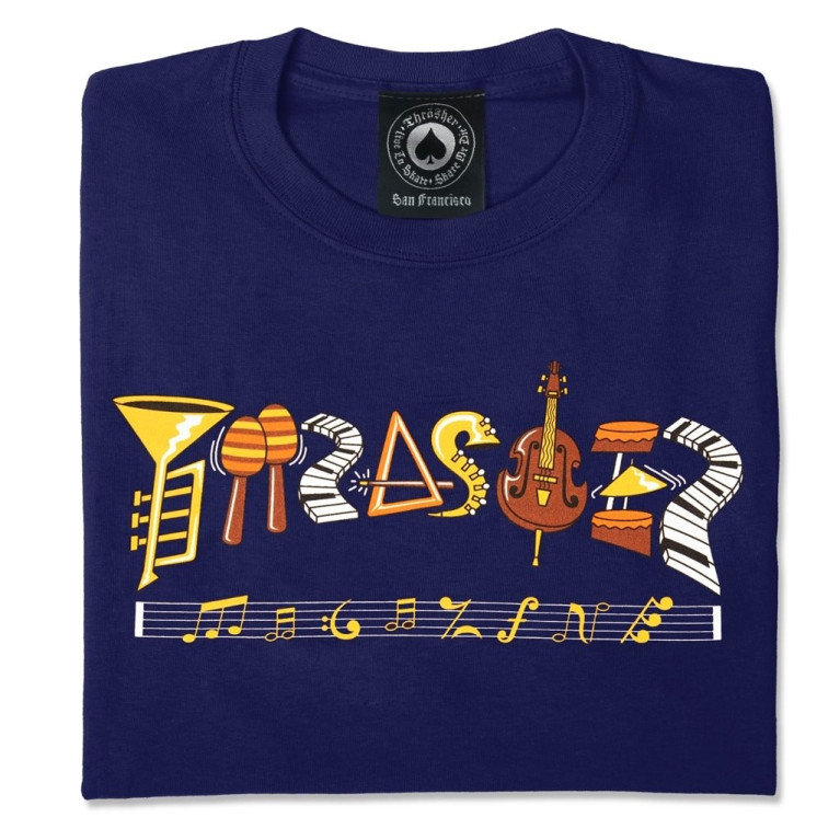 Футболка Thrasher Fillmore Logo Navy