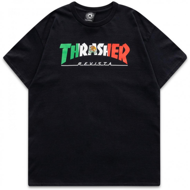 Футболка Thrasher Mexico Revista Black 