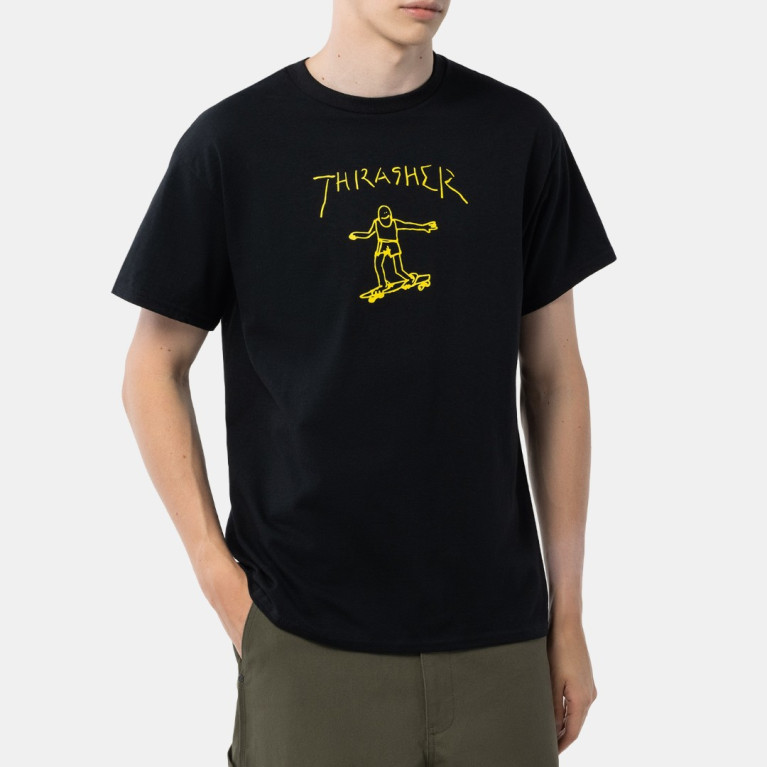 Футболка Thrasher Gonz Black/Yellow