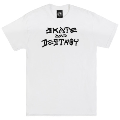 Футболка Thrasher Skate and Destroy White