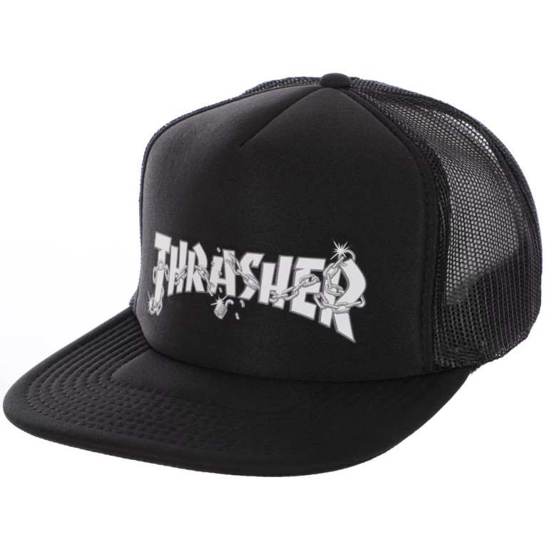 Кепка THRASHER CHAINS BY DANIEL SHEPARD BLACK