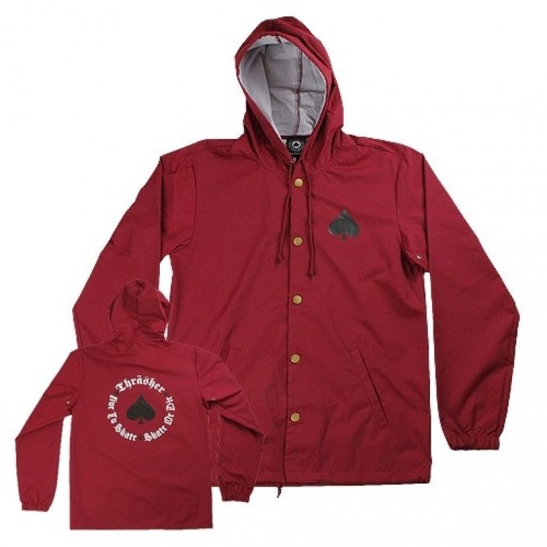 Куртка Thrasher New Oath Coach Jacket Cardinal 