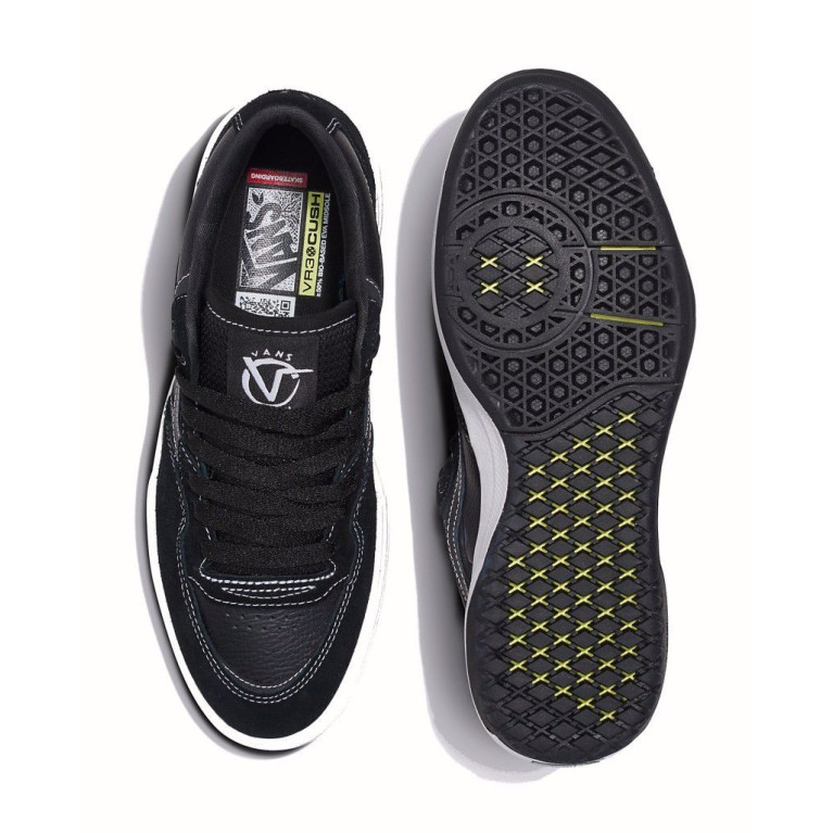 Кеды VANS SHOES ROWAN 2 BLACK/WHITE