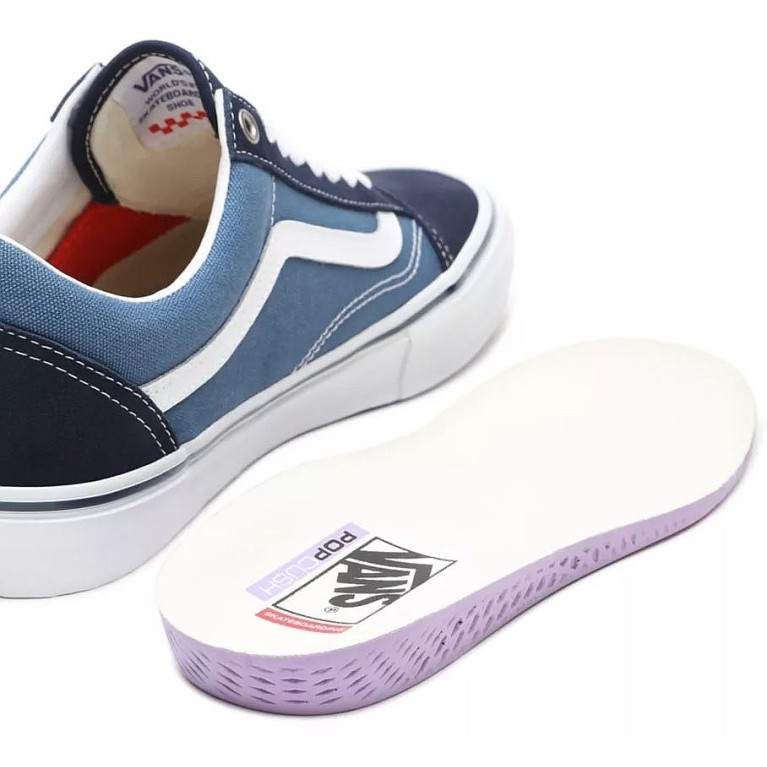 Кеды VANS SHOES SKATE OLD SKOOL NAVY/WHITE