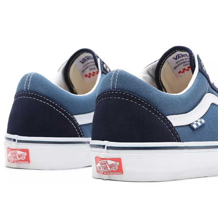 Кеды VANS SHOES SKATE OLD SKOOL NAVY/WHITE