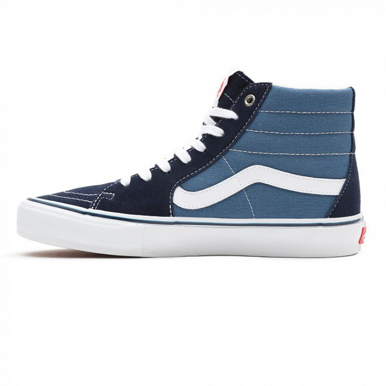 Кеды VANS SHOES SKATE SK8-HI NAVY/WHITE