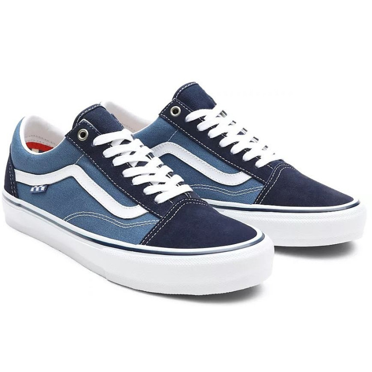 Кеды VANS SHOES SKATE OLD SKOOL NAVY/WHITE