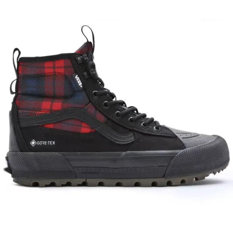 Кеды VANS U SK8-HI GORE-TEX MTE-3 TECH PLAID BLACK/RED