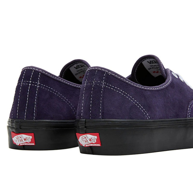 Кеды VANS SHOES SKATE AUTHENTIC PIG SUEDE DARK PURPLE/BLACK